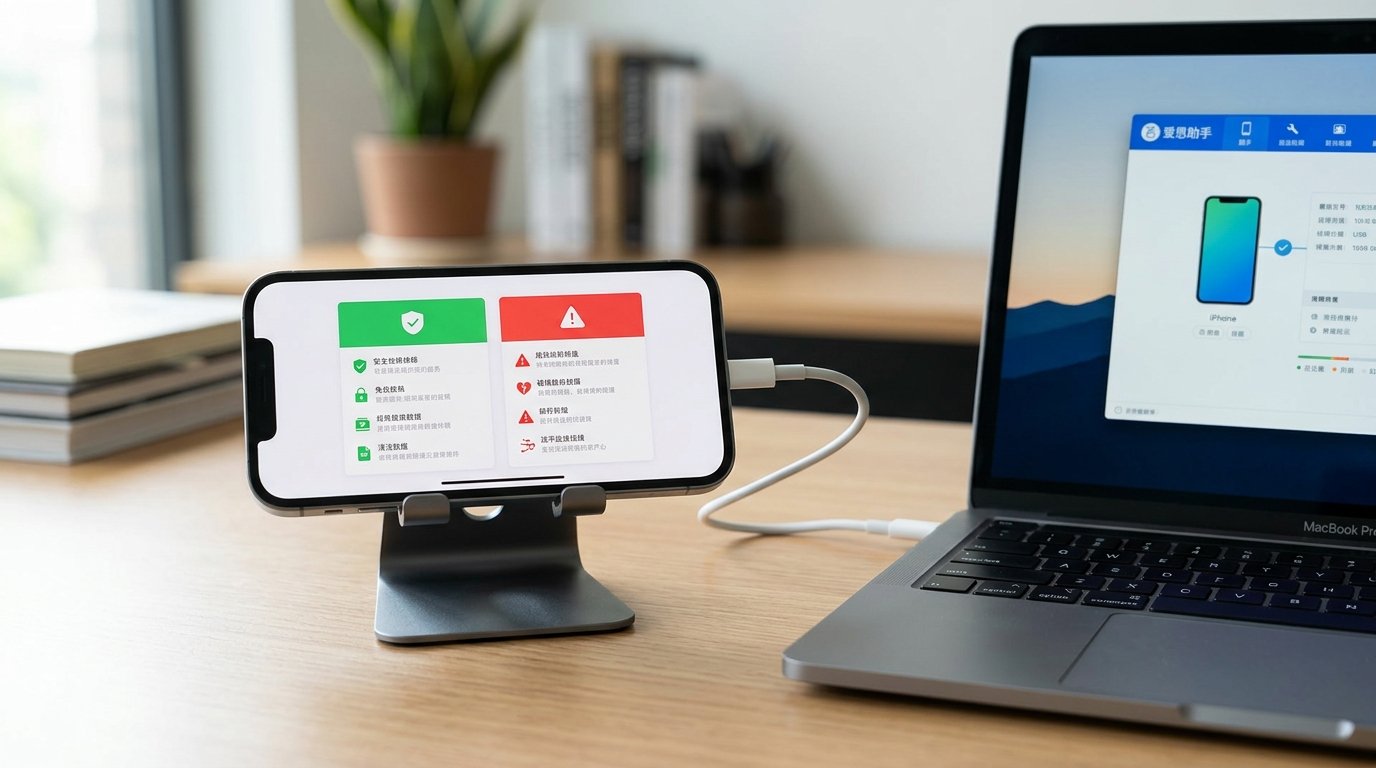 爱思助手安全吗Apple ID封号风险操作对比