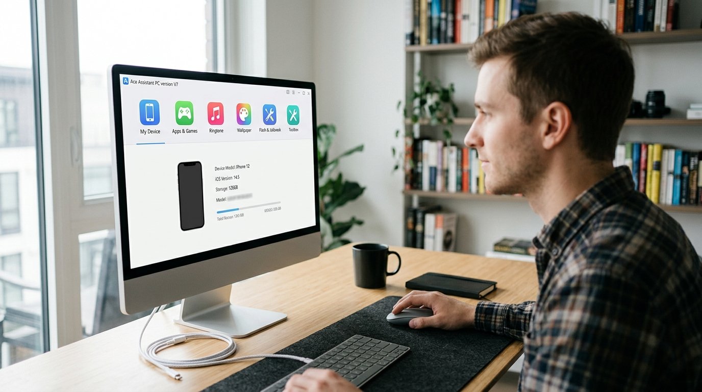 爱思助手是什么 iOS设备管理与刷机工具界面