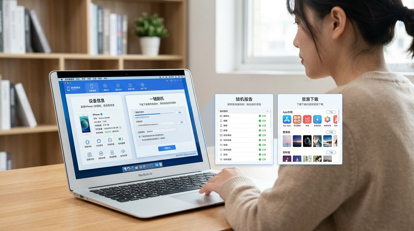 爱思助手核心功能场景拆解