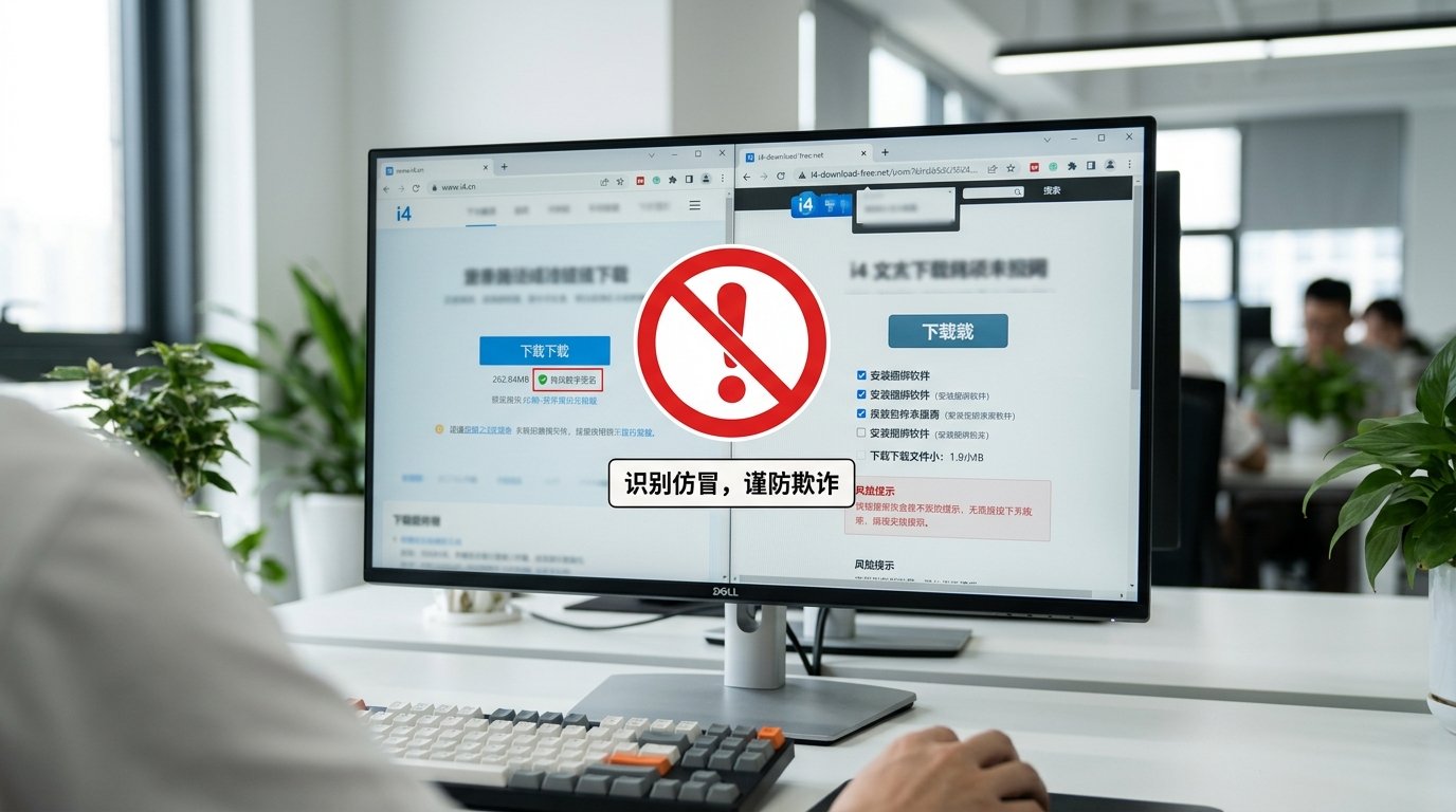 辨别山寨爱思助手下载站的真假对比